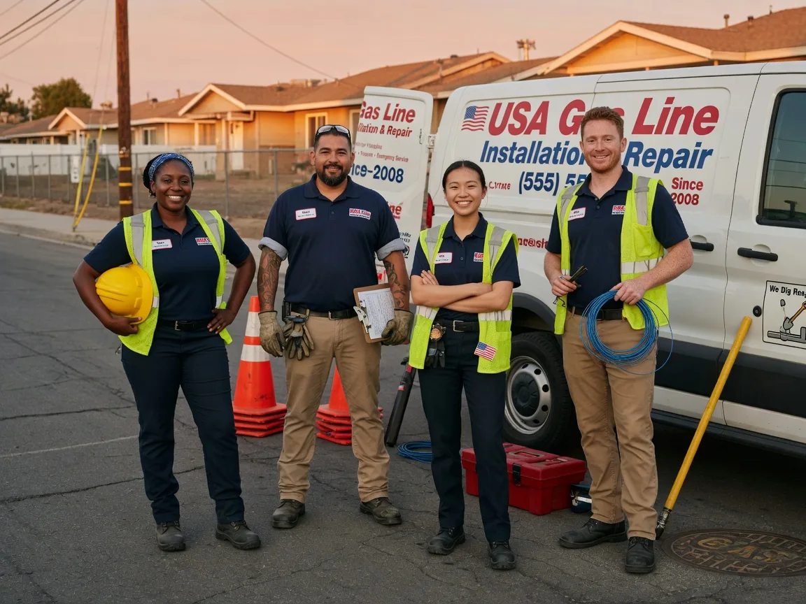 Gas Line Installation company in Rochester Mills, PA